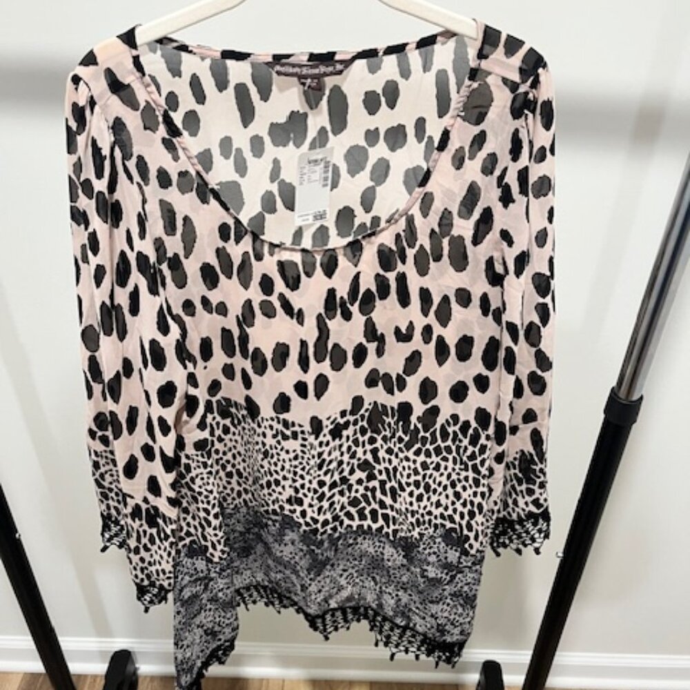 Semi-Sheer Top